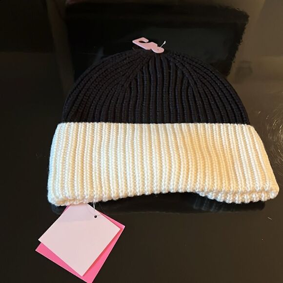 NWT‎ Kate Spade colorblock bow beanie